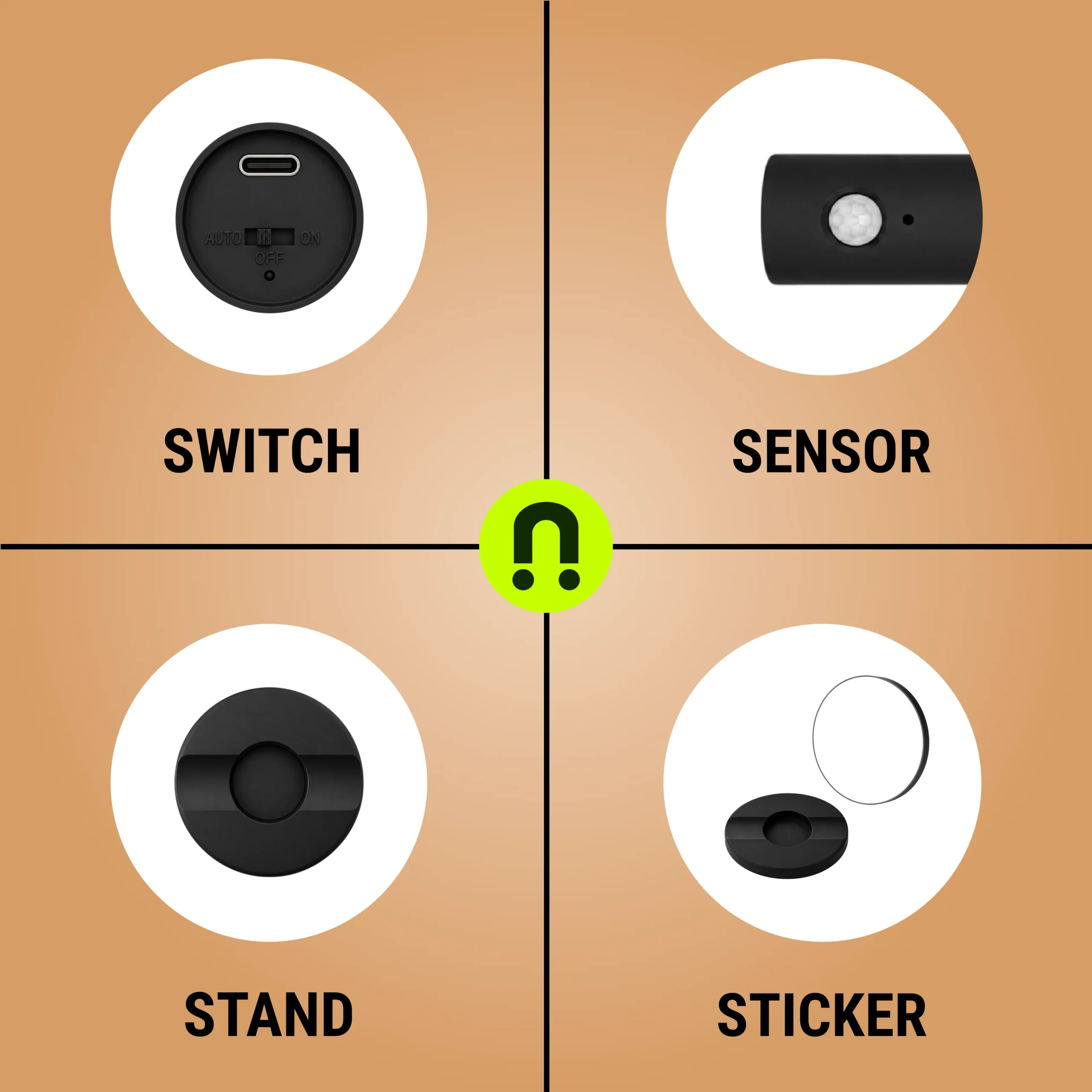 Rechargeable Motion Sensor Night Light - Image 4