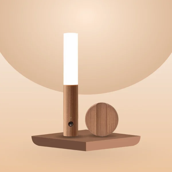 Rechargeable Wooden Motion Sensor Night Light